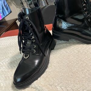 All Saints Black Ankle Boots